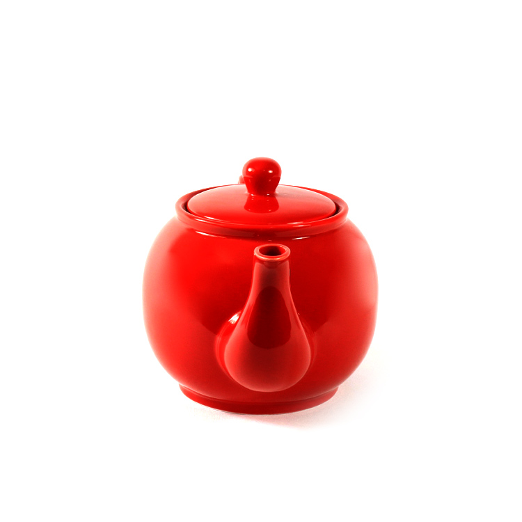 Las mejores ofertas en Teteras de cerámica roja