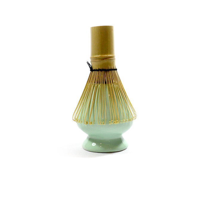 SOPORTE PARA BATIDOR DE MATCHA (KUSENAOSHI) CELADON - Imagen 2